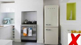Tuyệt đối không nên đặt tủ lạnh ở vị trí này