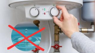 Bật bình nóng lạnh khi không có nước – Sai lầm nhỏ, hậu quả lớn!