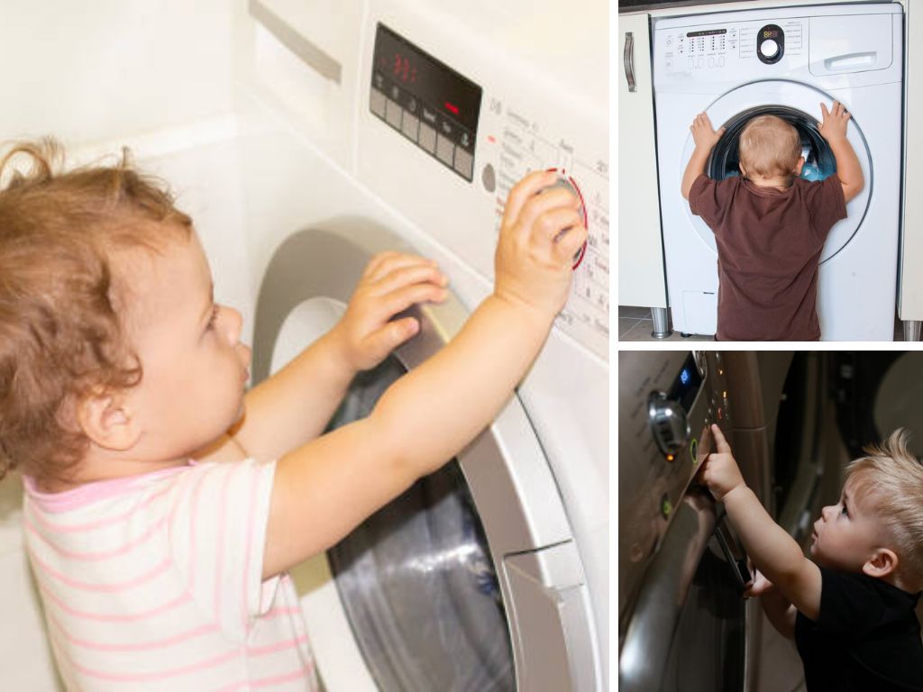 Chế độ khóa trẻ em đang bật