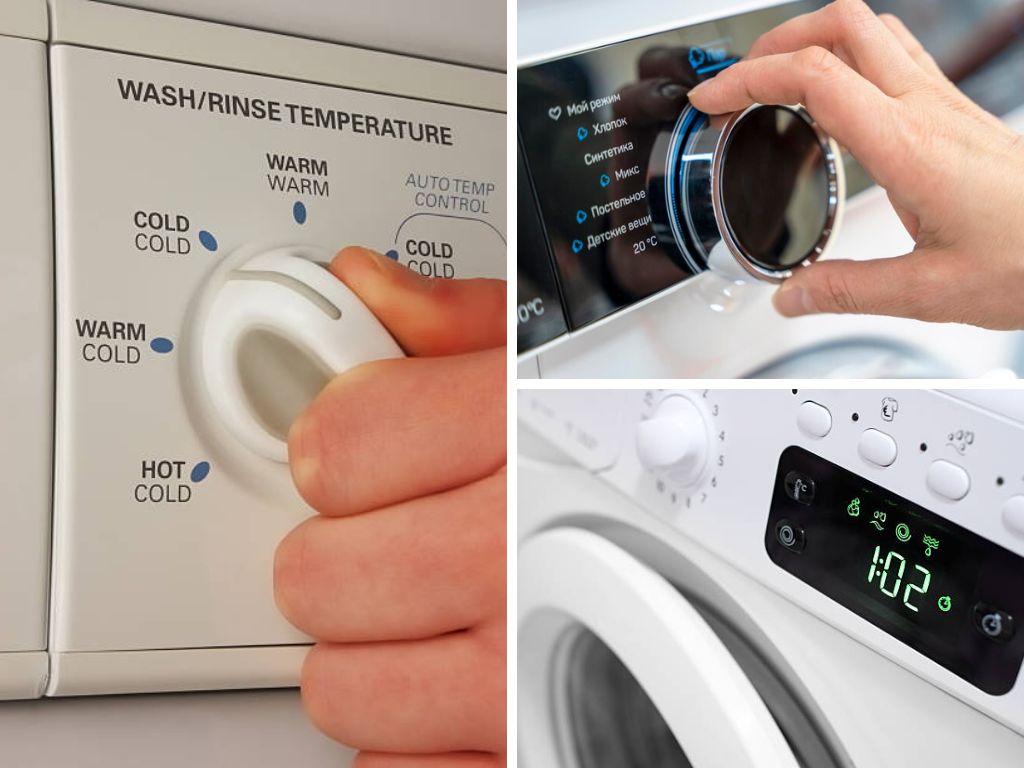 Chế độ nước nóng trên máy giặt