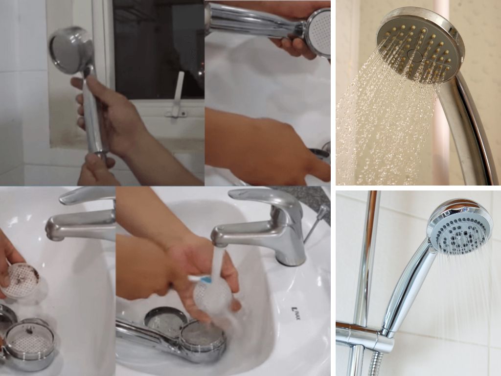 Cách vệ sinh lưới lọc vòi sen